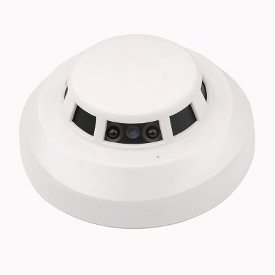 IP Camera Smoke Detector Wireless WiFi Alarm Home Security System No Wc001f7